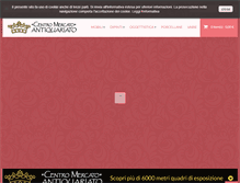 Tablet Screenshot of centromercatoantiquariato.it